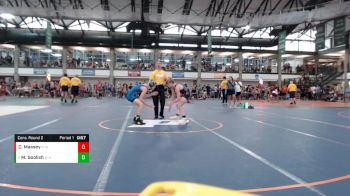 109-116 lbs Cons. Round 2 - Michael Goolish, Conant HS vs Corbin Massey, Republic West