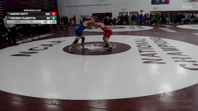157 lbs Cons. Round 1 - Vincent Fladettta, Johnson & Wales vs Austin Totty, Central