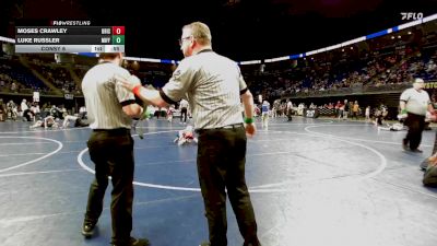 48 lbs Consy 6 - Moses Crawley, Bristol Twp vs Luke Russler, Mifflin County