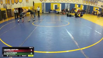 190 White Semifinal - JAIYDEN VENTURA, Cypress Creek H S vs CJ McCutcheon, Riverview (Sarasota)