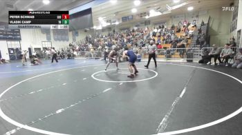 175 lbs Quarterfinal - Peter Schwab, Loyola HS vs Vladik Camp, Trabuco Hills