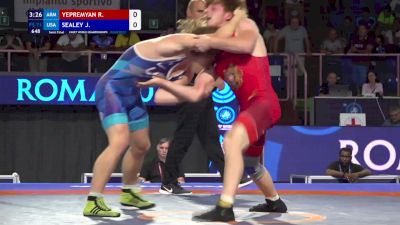 71 kg 1/2 Final - Razmik Yepremyan, Armenia vs Joseph Sealey, United States