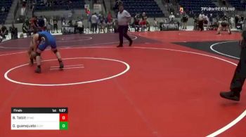 123 lbs Final - Brycen Tablit, Elite Force Wrestling Club vs Derek Guanajuato, Eloy Olympus