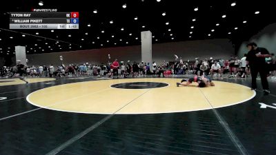 105 lbs Champ. Round 1 - Tyton Ray, OK vs William Pikett, TX