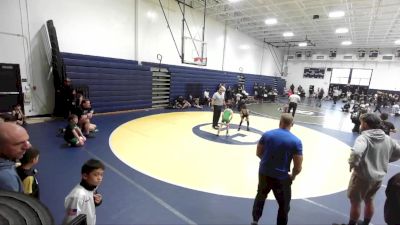 62 lbs Quarterfinal - Connor Stewart, Poway Elite vs Dhrumit Bhave, Rancho Bernardo Wrestling Club