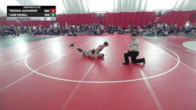 14U Boys - 140 lbs Quarters - Michael Alexander, Warrior Warehouse vs Liam Powell, River Valley Youth Wrestling Club