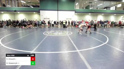 126 lbs Consi Of 64 #1 - Colby Crouch, IL vs Ky Szewczyk, PA