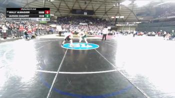 Boys 1B/2B 144 Champ. Round 2 - Jaxson Chantry, Selkirk vs Wally Almaguer, Granger