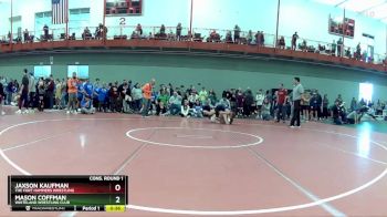 120 lbs Cons. Round 1 - Mason Coffman, Whiteland Wrestling Club vs Jaxson Kaufman, The Fort Hammers Wrestling