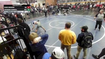 144 lbs Cons. Round 2 - Jackson Carroll, Kelso vs Kase Denison, Tonasket