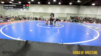90 lbs Rr Rnd 5 - Talon Peterpaul, RAW Wrestling Club 9U vs Tyler Tuttle, POWA 9U