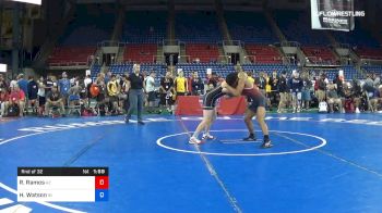 126 lbs Rnd Of 32 - Ramon Ramos, Arizona vs Hayden Watson, Indiana