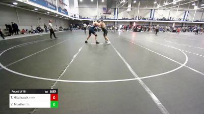 285 lbs Round Of 16 - Tristen Hitchcock, Army-West Point vs Vincent Mueller, Columbia