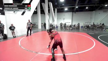 113 lbs Quarterfinal - Erick Rodriguez, Riverside Rascals vs Jordan Jay Abania, Oakdale WC