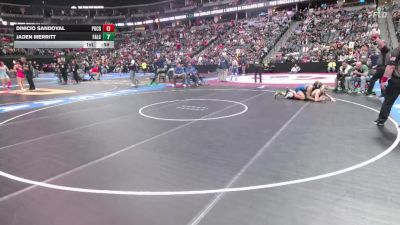 113-4A Champ. Round 1 - Jaden Merritt, Falcon vs Dinicio Sandoval, Pueblo Central