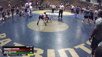 75 lbs 3rd Place Match - Maverick Sanchez, Roughhouse vs Aram Guloyan, RED WAVE WC