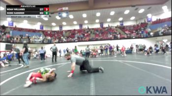 37 lbs Consolation - Noah Williams, Standfast vs Kobe Haderer, Redskins Wrestling Club