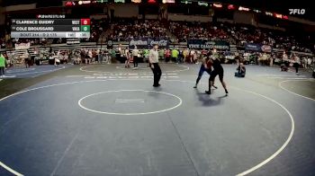 D 2 175 lbs Cons. Round 3 - Clarence Guidry, Westgate vs Cole Broussard, Vandebilt Catholic