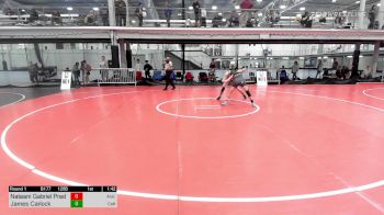 125B lbs Rr Rnd 1 - Nataani Gabriel Prado, Aniciete Training Club vs James Carlock, Collegiate