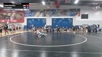 140 lbs Logan Hartzell, Maryland vs Eli Shedek, Iowa