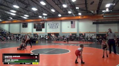 SPW-4 lbs Cons. Round 1 - Sawyer Amfahr, EB Mat Club vs Ryker Beason, Empire Academy