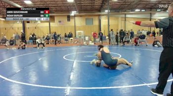 197 lbs 5th Place Match - Amin Qouchbane, Clackamas Community College vs Noah Butler, Unattached