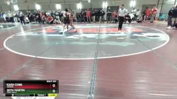 170 lbs Quarterfinal - Seth Martin, Post Falls vs Kash Cobb, Weiser