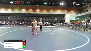 132 lbs Round Of 64 - Jaylen Burge, Ponderosa vs Justyce Zuniga, Toppenish