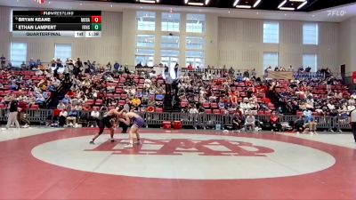 150 lbs Quarterfinal - Ethan Lampert, Father Ryan High School vs Bryan Keane, Montgomery Bell Academy