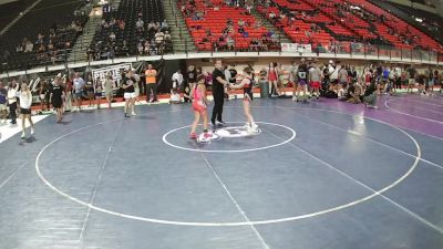 114.3-128.4 lbs Quarters - Julia Dunlap, Alaska vs Savannah Santos, Idaho
