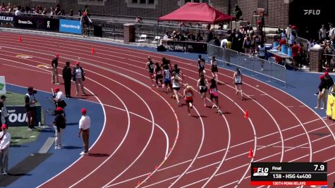 Watch High School Girls 4x400 Relay Prelims (Event 138) At 2026 Penn Relays