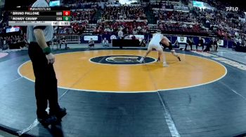 A - 190 lbs 1st Place Match - Rowdy Crump, Columbia Falls vs Bruno Pallone, Hardin