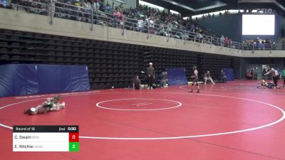 70 lbs Round Of 16 - Caleb Swain, Bridgeville vs Eddie Ritchie, Manheim