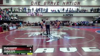 106 lbs Semis & 3rd Wb (16 Team) - Charlie Dunn, St Francis School vs Dylan Dunaway, Oglethorpe County