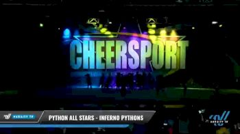 Python All Stars - Inferno Pythons [2021 L3 Junior - Medium - A Day 1] 2021 CHEERSPORT National Cheerleading Championship