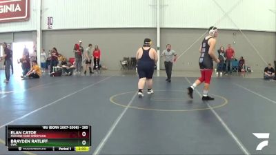 285 lbs Round 2 - Brayden Ratliff, GWC vs Elan Catoe, Machine Shed Wrestling