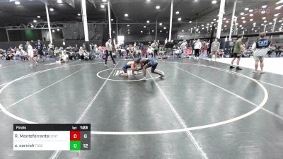 122 lbs Final - Rocco Monteferrante, Centurion vs Canaan Cornish, Team 302 Batman