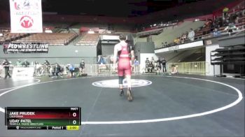 79 lbs Champ. Round 2 - Jake Prudek, California vs Uday Patel, Team E.A .Tigers Wrestling