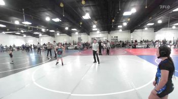 113 lbs Quarterfinal - David Logan, No Team vs Scarlett Graziano, Carlsbad Combat WC