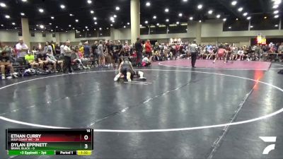 138 lbs Round 2 (6 Team) - Dylan Eppinett, BRAWL Black vs Ethan Curry, Gulf Coast WC