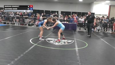 138 lbs Round Of 32 - Mariaha Benedict, IA vs Giavonna Good, UT