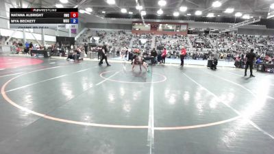 50 kg Champ. Rd Of 64 - Laila Abarca, Best Trained Wrestling vs Victoria Sifuentes, Gladiator Wrestling