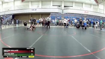 63 lbs Cons. Semi - Brycen Wallace, Indiana vs Tayven Kem, Ravage Wrestling Club