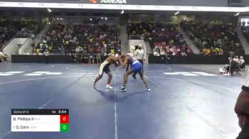197 lbs Consolation - Don Phillips II, Buena Vista University vs Donovan Corn, Luther College