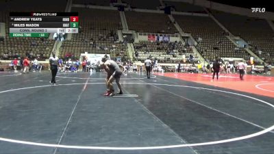 165 lbs Cons. Round 2 - Andrew Yeats, Huntingdon vs Miles Mason, Unattached