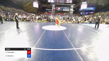 106 lbs Rnd Of 64 - Caleb Schaefer, Indiana vs Aiden Bastian, Utah