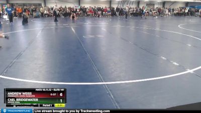 Elite 141 lbs Cons. Round 1 - Andrew Weiss, Minnesota State Mankato vs Cael Bridgewater, Upper Iowa