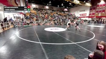 120 lbs Cons. Round 4 - Hayden Bohannon, Natrona County vs Kade Garcia, Worland