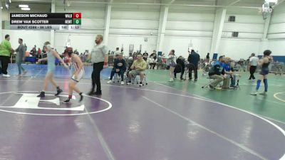 86 lbs Quarterfinal - Jameson Michaud, Waldoboro vs Drew Van Scotter, Newtown
