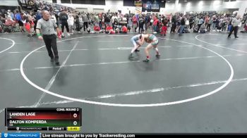 102 lbs Cons. Round 2 - Landen Lage, IL vs Dalton Komperda, CO